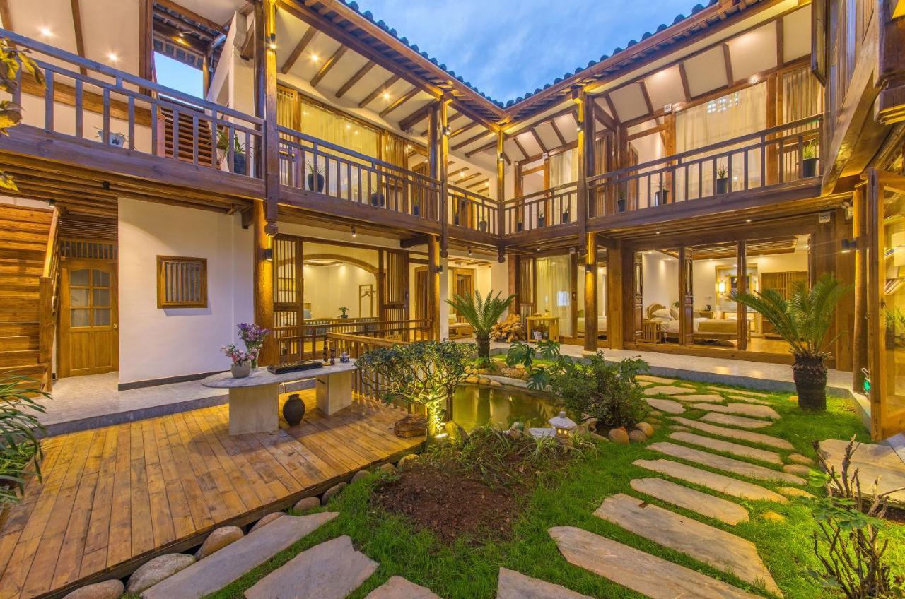 桐墅客栈 Lijiang Village House Bagian luar foto